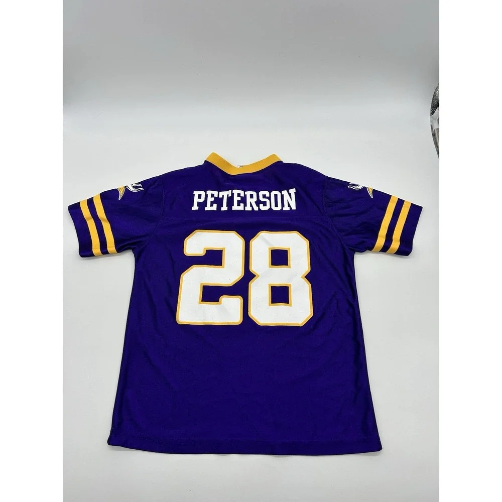 Adrian Peterson Minnesota Vikings Youth L Large 12/14 Jersey NFL Team Apparel - Picture 6 of 7